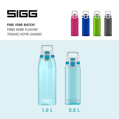Miniatura 5 de SIGG - Color total - Botella de agua deportiva recargable - Tritan - Bebidas carbonatadas - Apta para lavavajillas - Sin BPA de 20 onzas, 34 onzas
