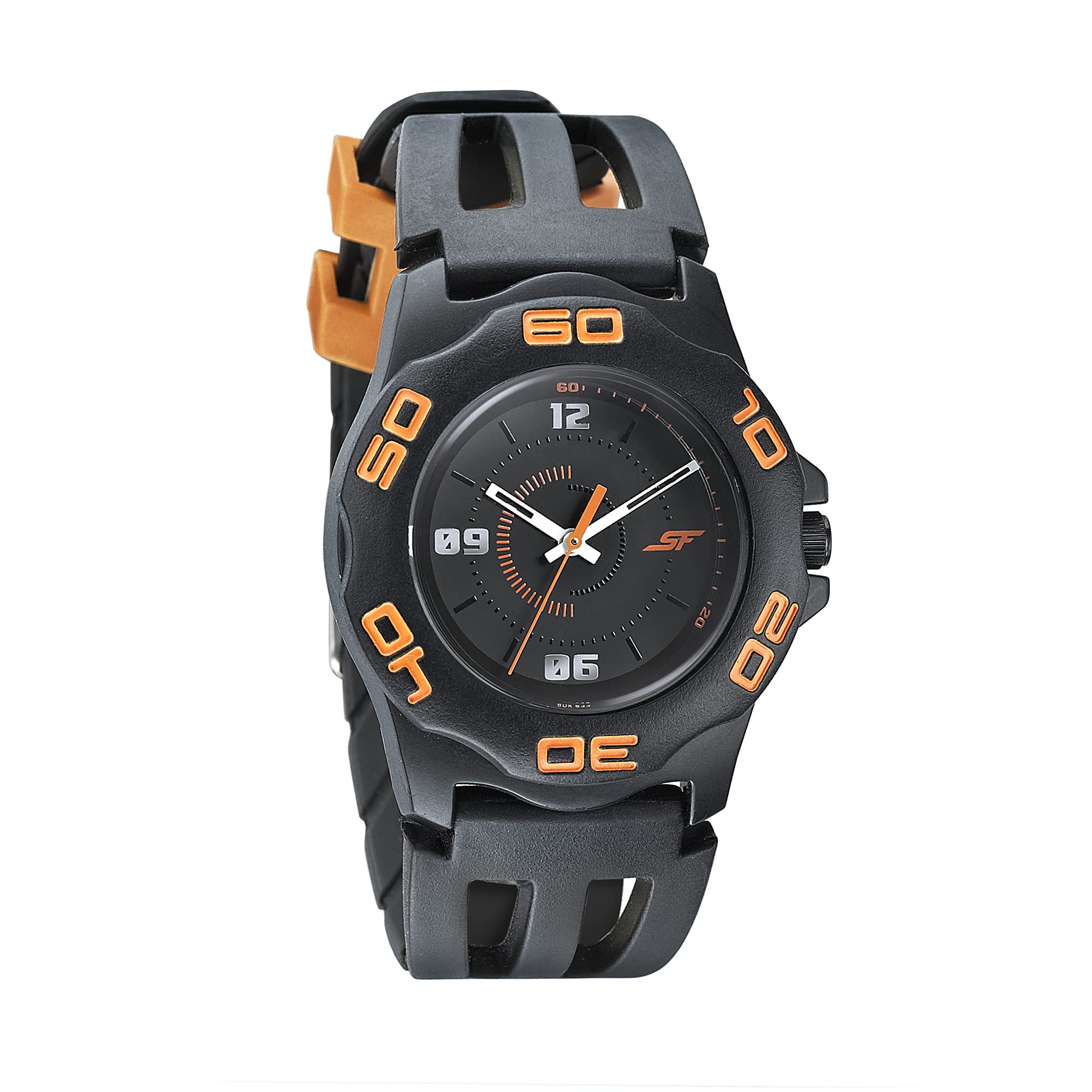 SF Analog Black Round Dial Mens Sport Watch-7929PP10 (B0936HPRJL) Amazon Price History, Amazon Price Tracker