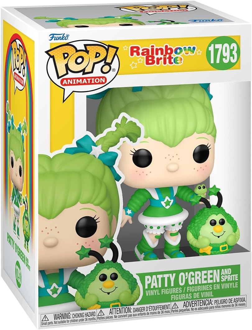 POP! & Buddy: Rainbow Brite - Patty O'Green & Lucky - Vinyl Collectible Figure - Gift Idea - Official Merchandise - Toy for Children and Adults - TV Fans - Model Figure for Collectors