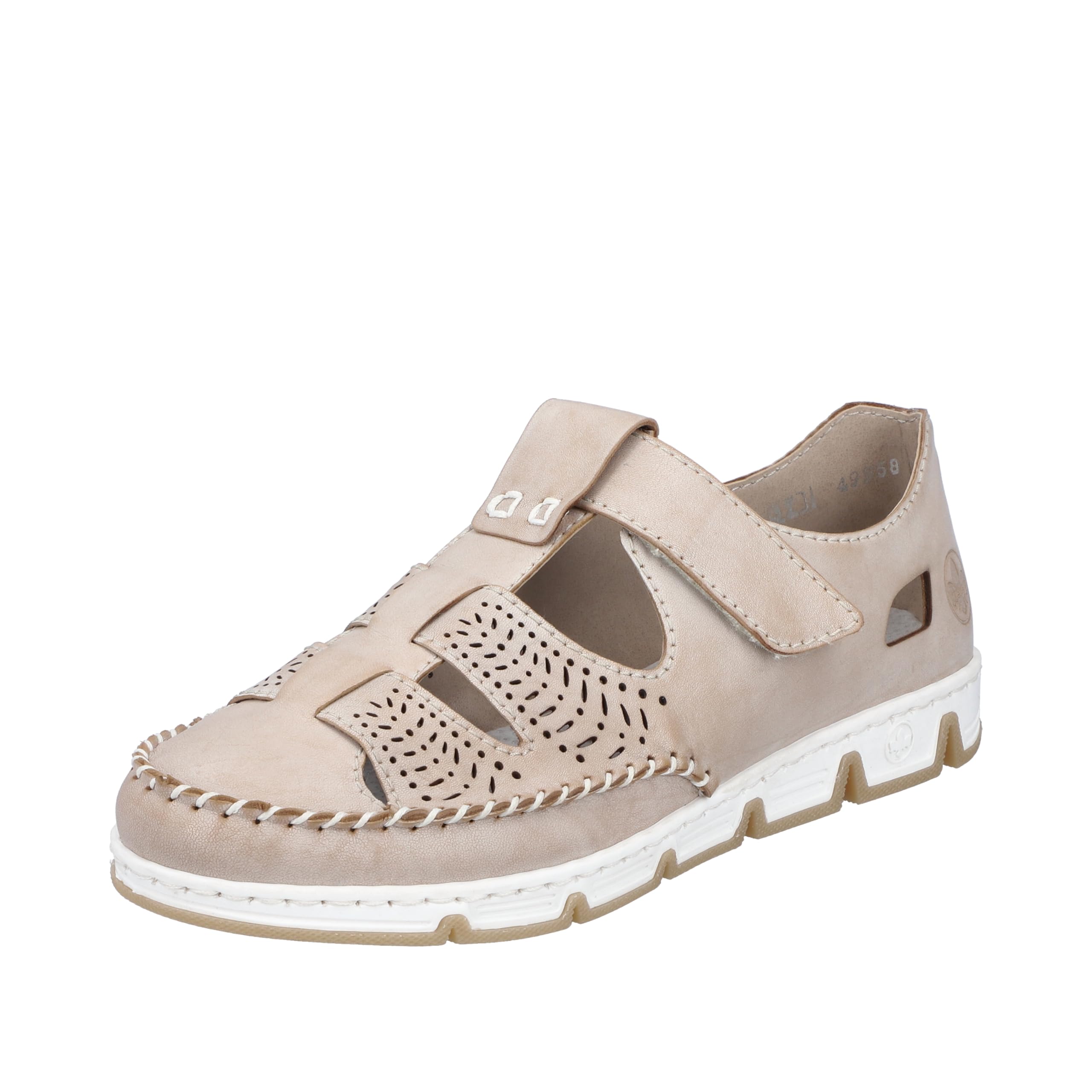 Rieker Women's 49958 Barefoot Shoes, Beige, 7.5 UK