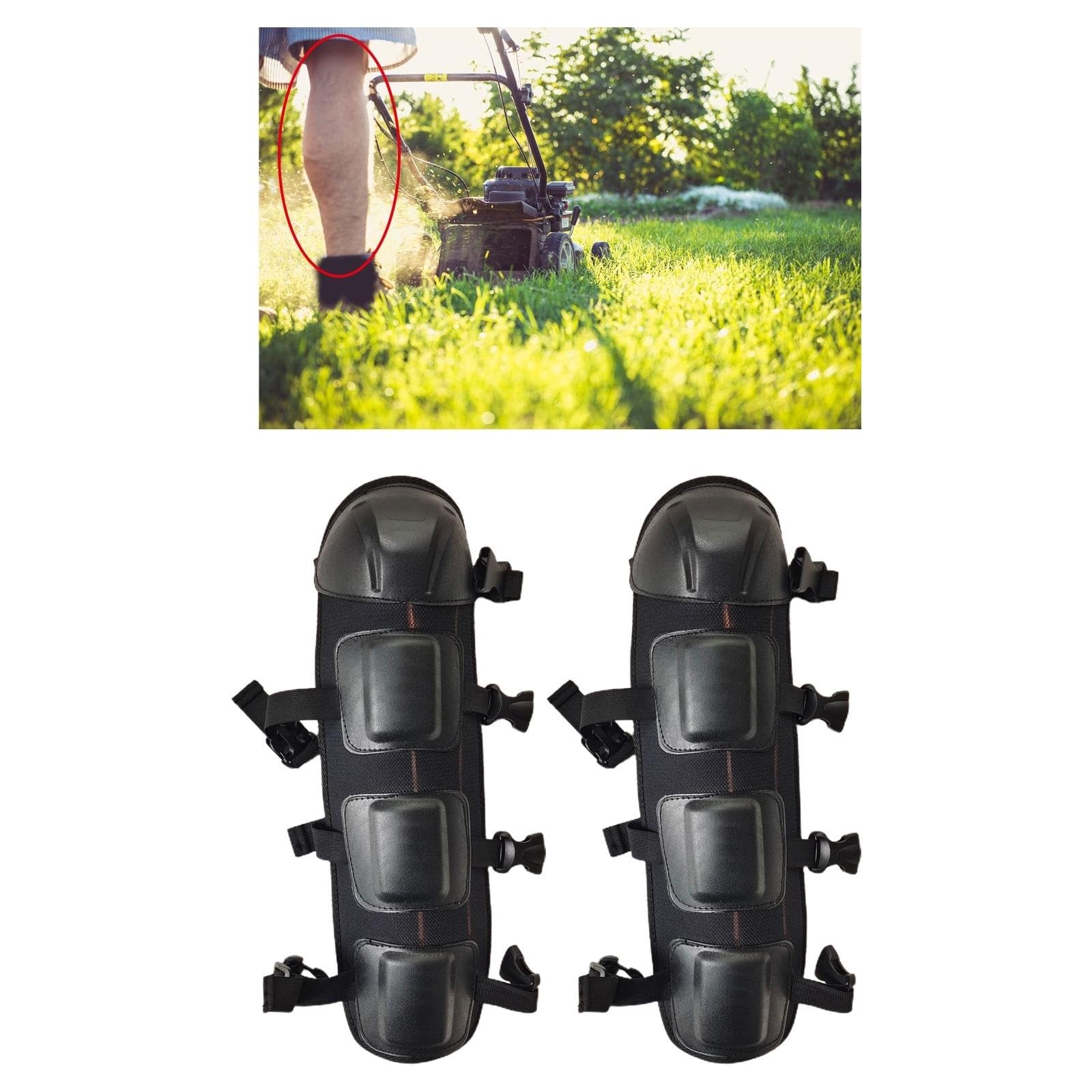 Rodilleras de trabajo, rodilleras, protector suave para piernas, motosierra, espinilleras, ciclismo, bicicletas de montaña, jardinería, equitación