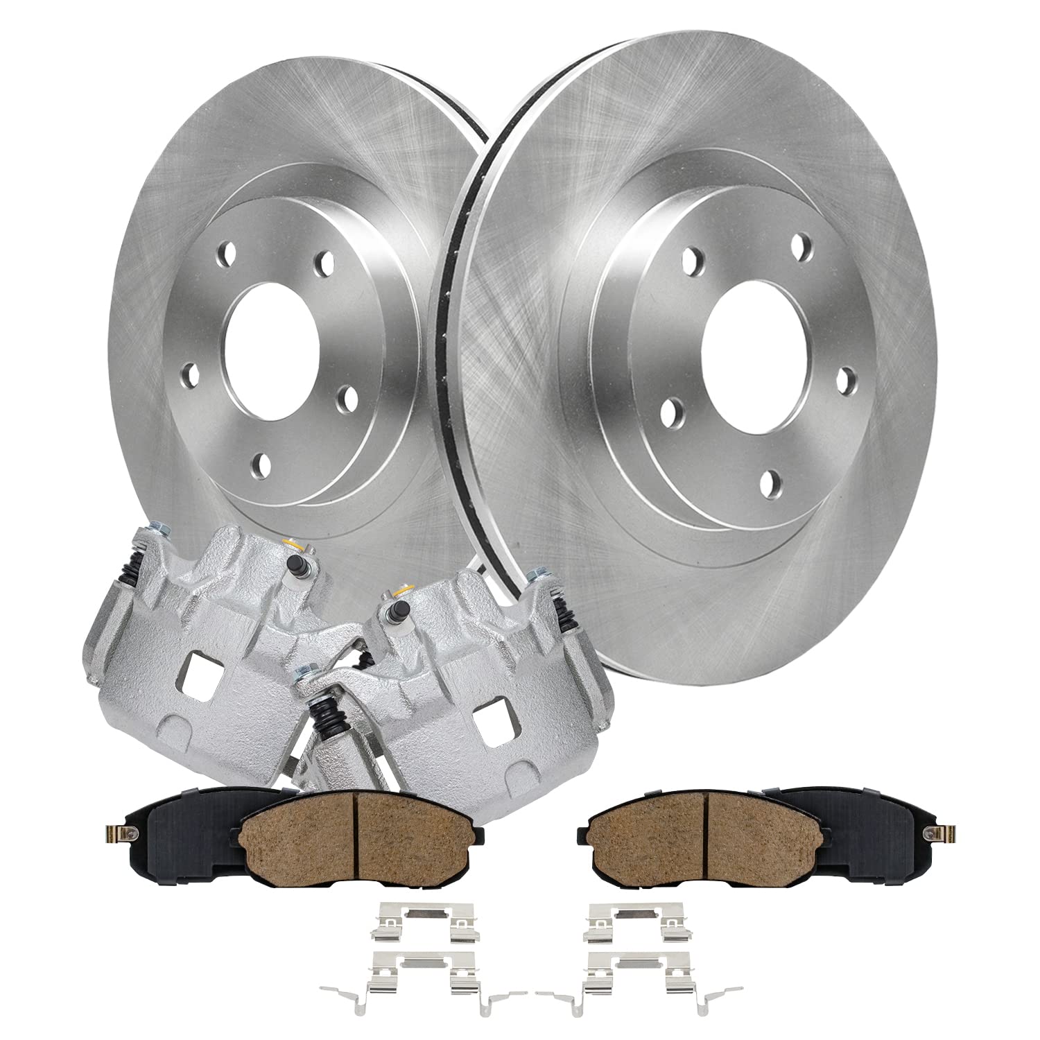 Detroit Axle - Front Brake Kit for 2002-2006 Nissan Altima 2002-2003 Maxima