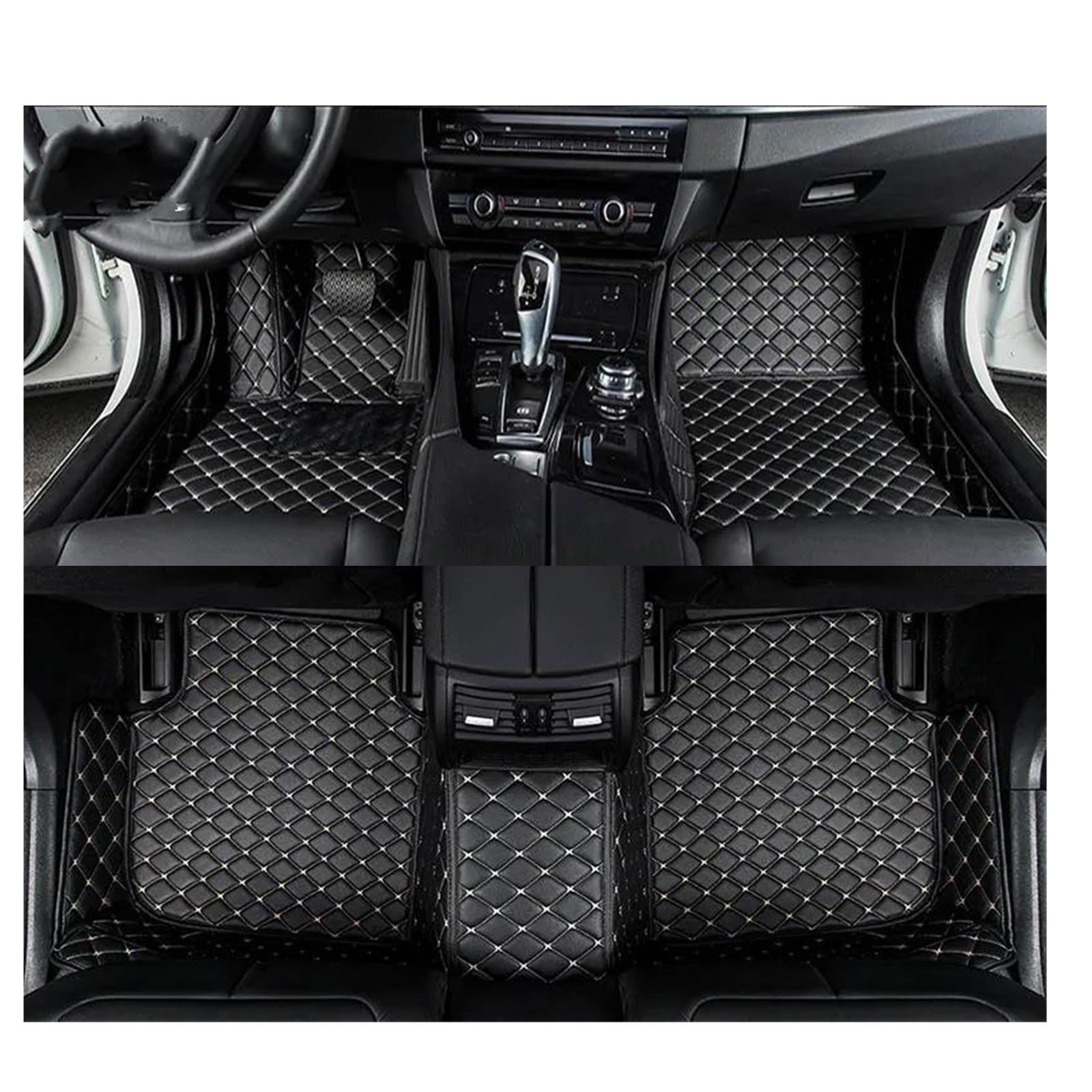 Tapis de sol S6 étanches et tapis voiture protection set LHD robuste - 8