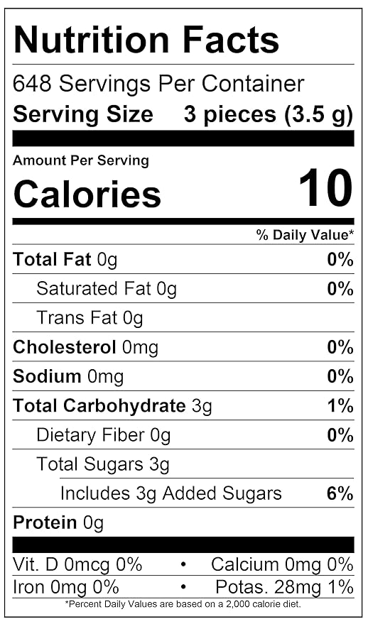 Chicle Chiclet Suritdo MOM'S, 5 lb, Envasado miniatura 2