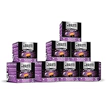 Bialetti Caffè d’Italia, Multipack 128 Capsule, 8 Box da 16 Capsule, Milano, Intensità 7, Compatibili con Macchine Bialetti sistema chiuso, 100% Alluminio