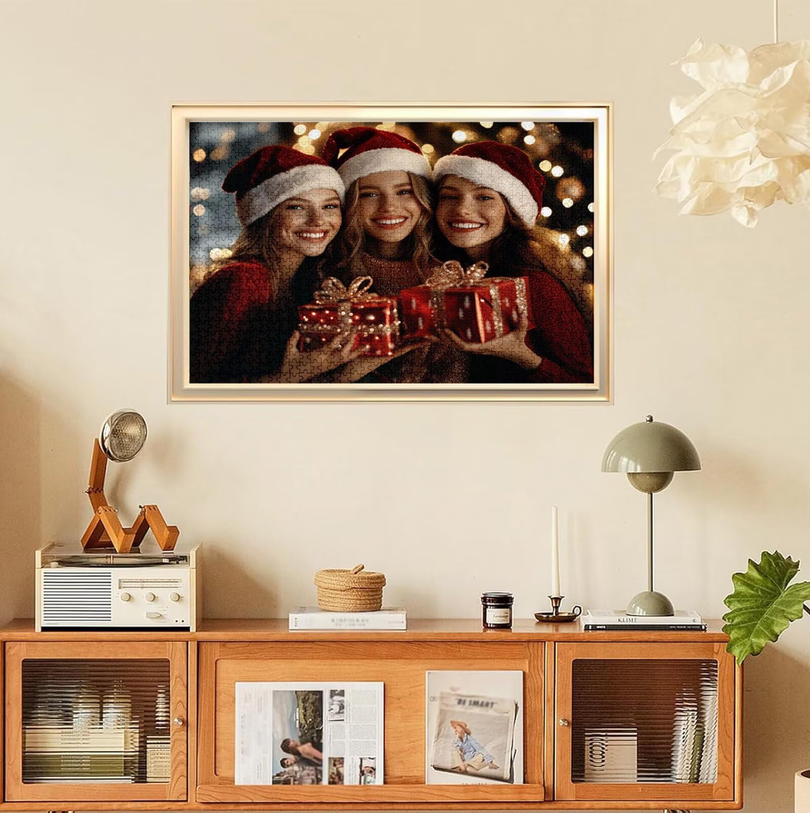 Puzzle Personalizado con Foto, Personalizada Rompecabezas Personalizado Diseña tu Logo Foto o Texto, Personalizado Navidad Halloween San Valentín Parejas Niños Familia Amigos h-3965