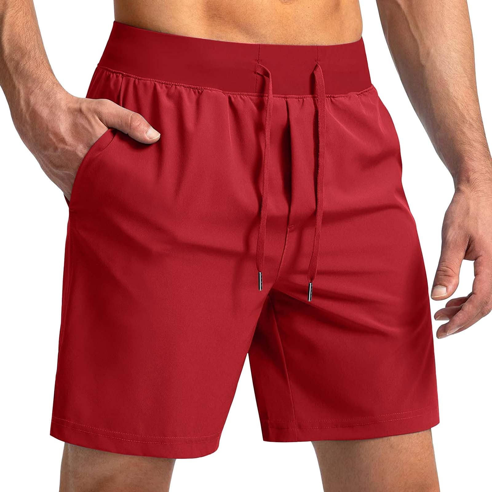 Pantaloncini da corsa da uomo, ad asciugatura rapida, traspiranti, leggeri