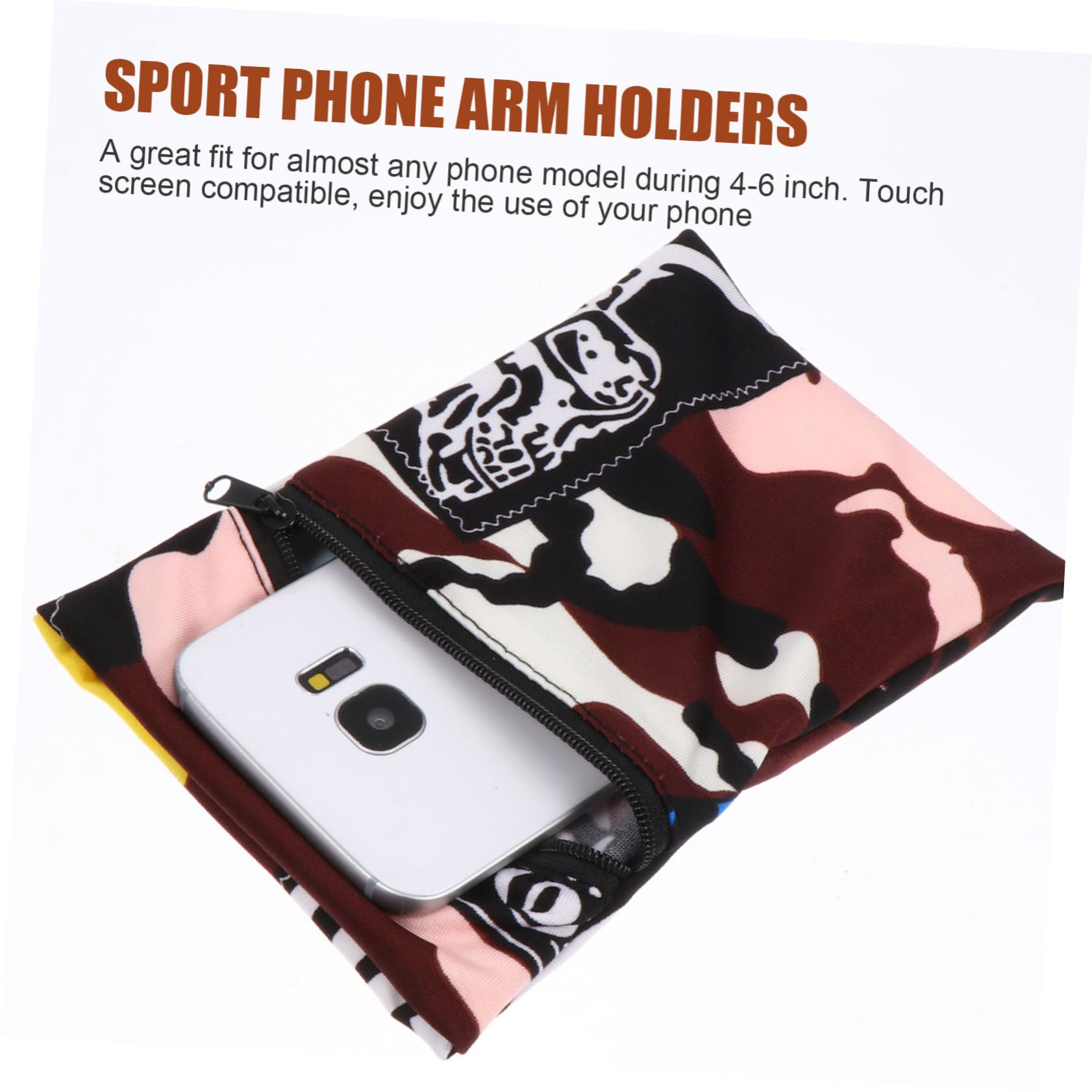 Hemobllo 9pezzi Sportivi Per Smartphone Telefono Braccio Allenamento e Attività All Random