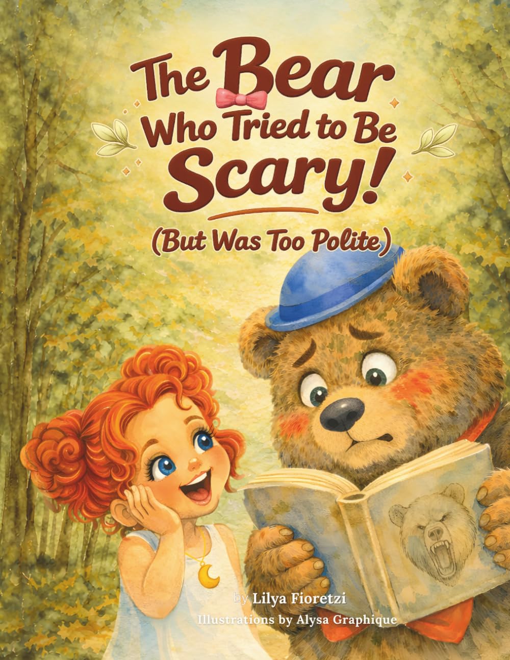 The Bear Who Tried to Be Scary (But Was Too Polite) -: A Funny Bear Picture Book About Kindness, Courage, and Being Yourself — A Read-Aloud Story for Kids Ages 3–7
