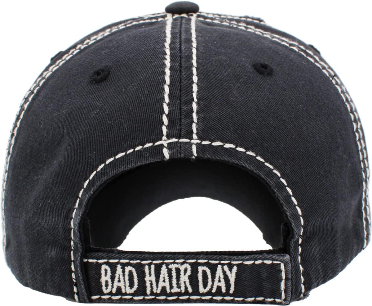 Vacation Beach Camping Womens Baseball Cap Distressed Vintage Unconstructed Embroidered Patch Hat