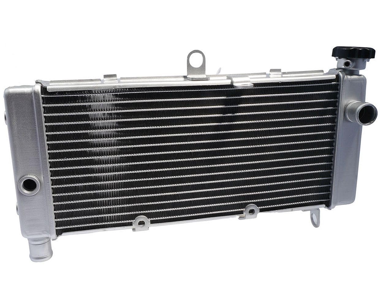 2EXTREME radiateur d'eau compatible avec Honda CB600F Hornet PC34 1998-2006 | compatible avec Honda CB 600 F Hornet PC36, années 1998 à 2006; aluminium, bouchon inclus, numéro de comparaison 19010MCZ003