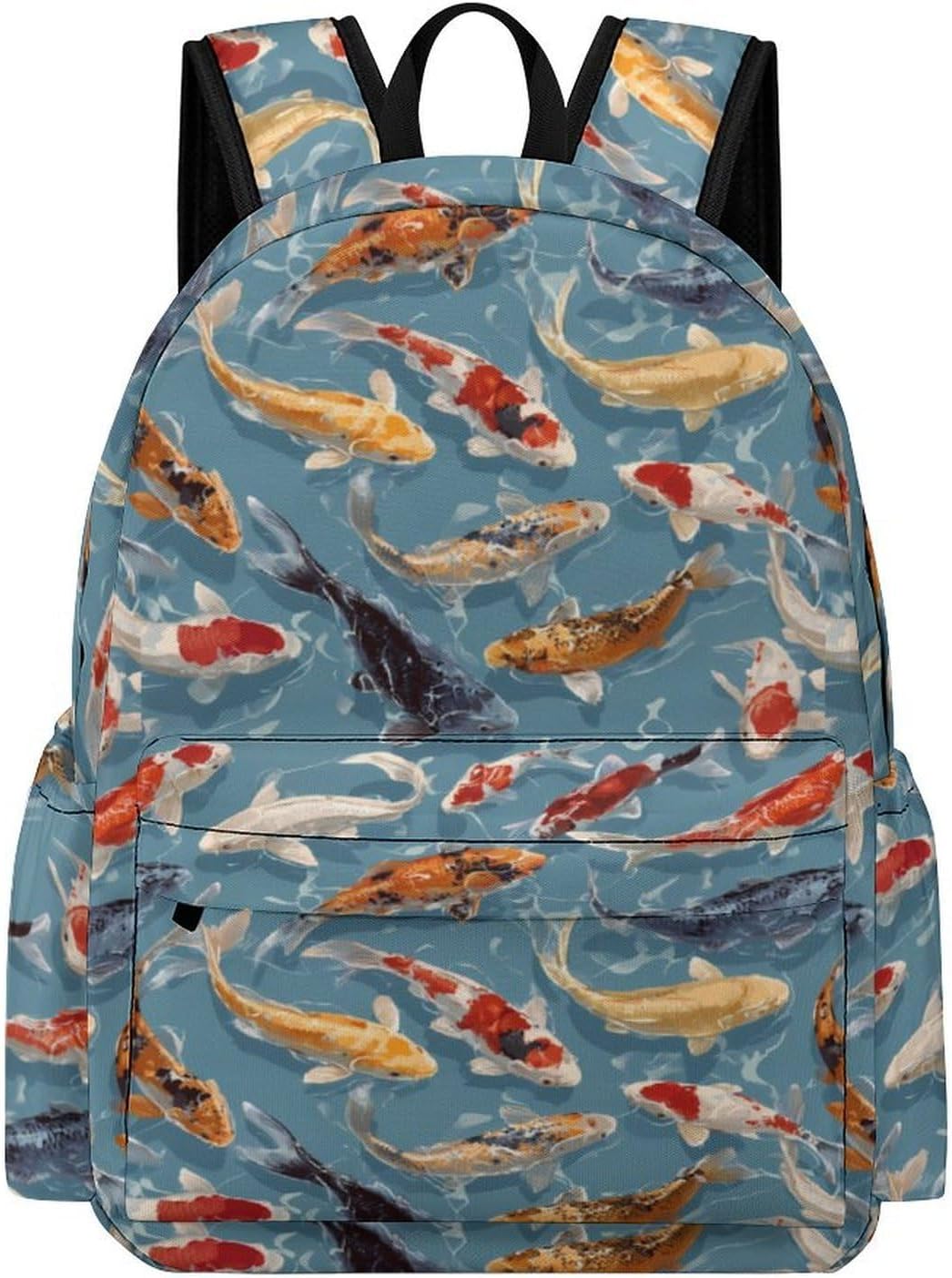 Japanese Fish Novelty Backpack Lightweight Daypacks