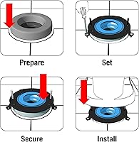Vista 6 de Danco, kit de reparación de brida pequeño 10672X