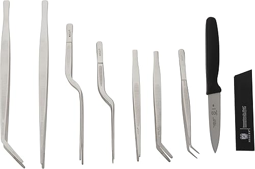 Miniatura 7 de Mercer Culinary Juego de 7 cucharas chapadas II plata