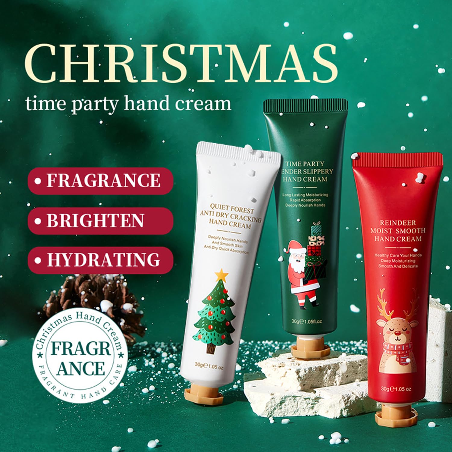 Geschenkset Frauen Weihnachten, Weihnachtsgeschenke für frauen, Geschenke für Weihnachten, Geschenke für Frauen, Entspannende Spa Geschenk mit Tumbler und Handcreme für Mütter, Christmas Relaxing