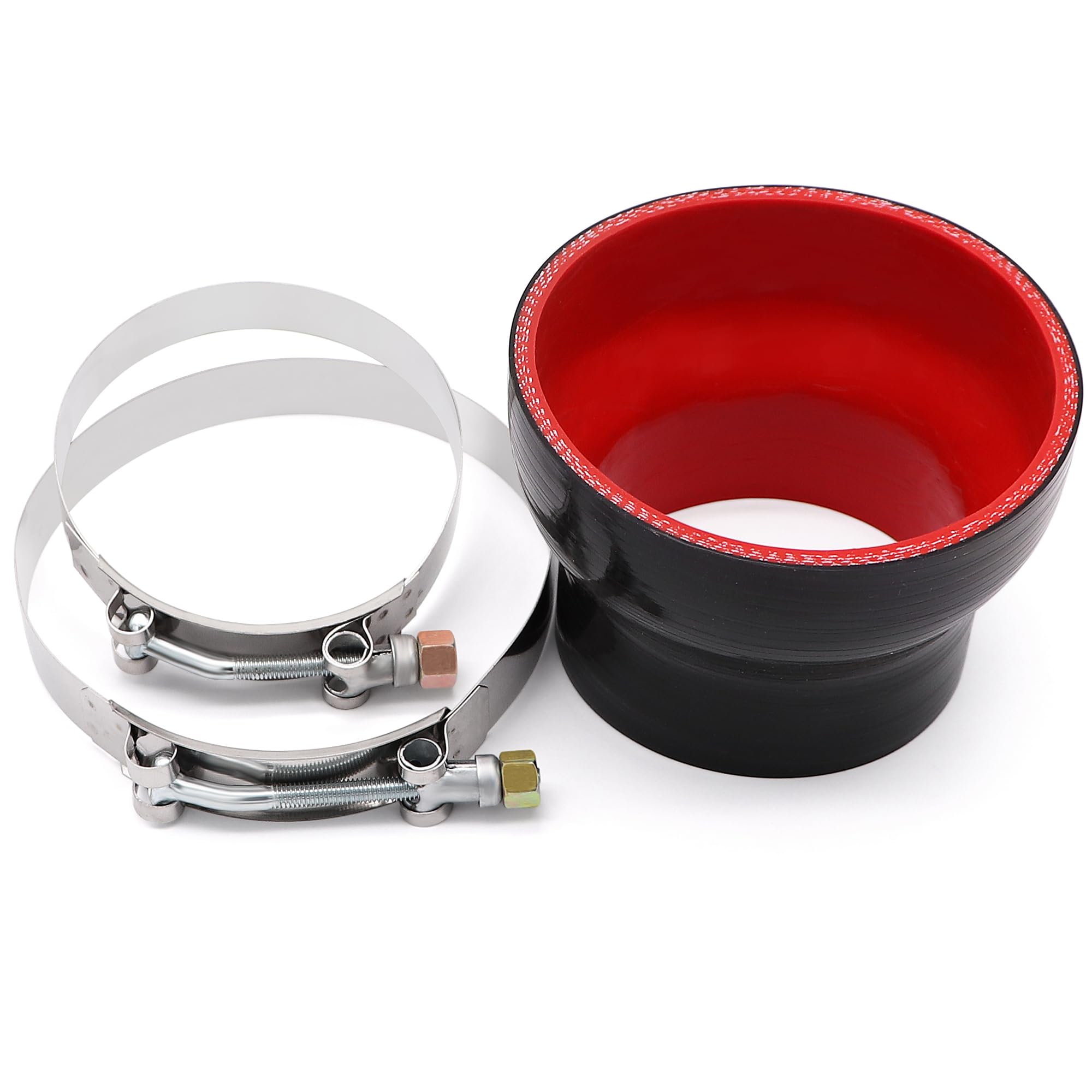 2 In Intercooler Pipe 3 Inch Black Silicone Coupler Pipe - Foto 11