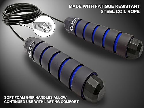 Miniatura 2 de Cuerda de saltar para entrenamiento, fitness, gimnasio en casa, hombres, mujeres y niños, salud, desde solo U, (varios colores)