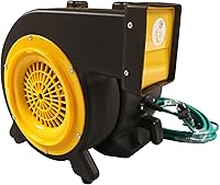 Vista 1 de Zoom Blowers LTE Inflatable Bounce House Blower for Bouncy Jump Castle, Water Slides, and Obstacle Course, Electric, Energy Efficient, Low Amp Draw