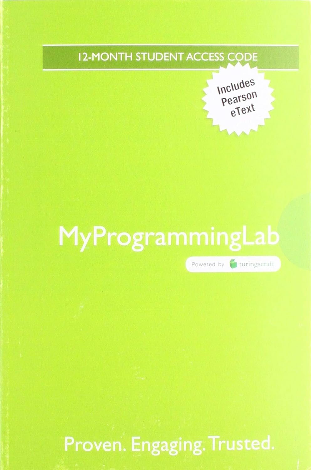 Mylab Programming With Pearson Etext - Access Card - for Building ...