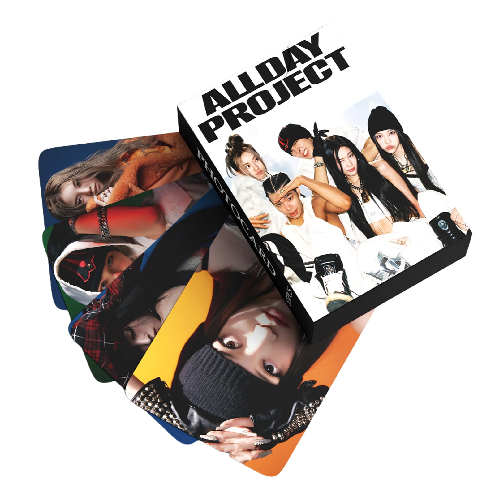 ALLDAY PROJECT Photocards KPOP FAMOUS Lomo Cards 55PCS Allday