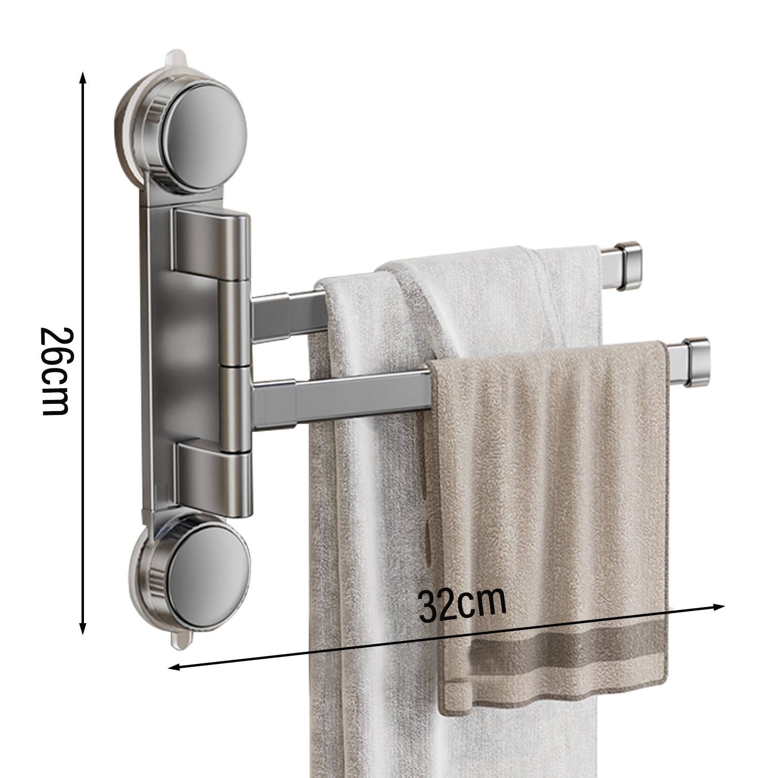 Organizer Da Appendere Pieghevole Con 4 Scomparti In Rete - Per Bagno, Balcone, Armadio, Blu, 110x30x30 Cm - 4