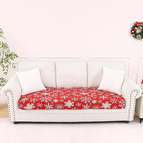 Miniatura 311 de Smiry Fundas de cojín de sofá con estampado, fundas de sofá elásticas y suaves para sofá, funda de sofá antideslizante lavable protector de muebles
