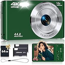 Professional Digital Camera for Photography, Compact Design, Portable Electronic Device