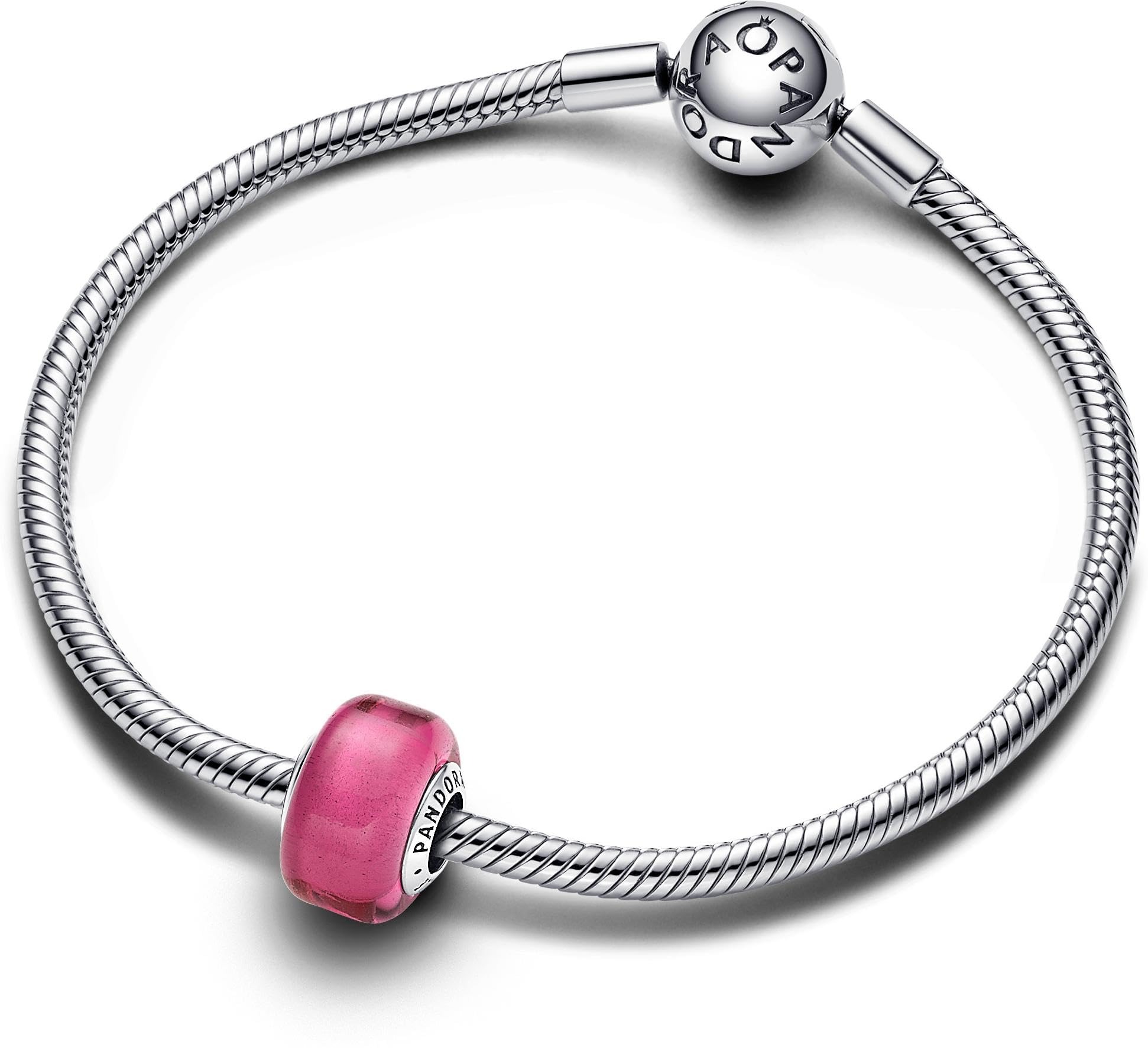 Pandora Moments Charms ze srebra próby 925 ze szkłem Murano