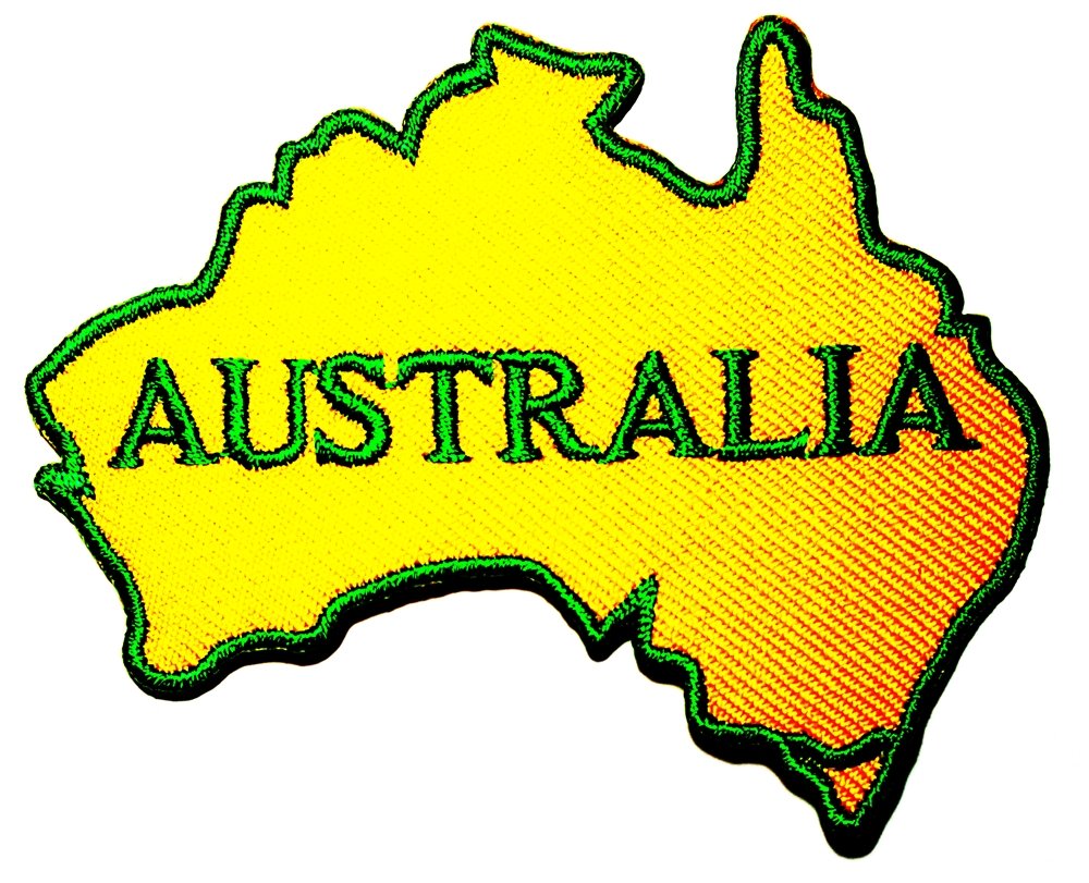 Australia Embroidery Patch EMBROIDERY & ORIGAMI