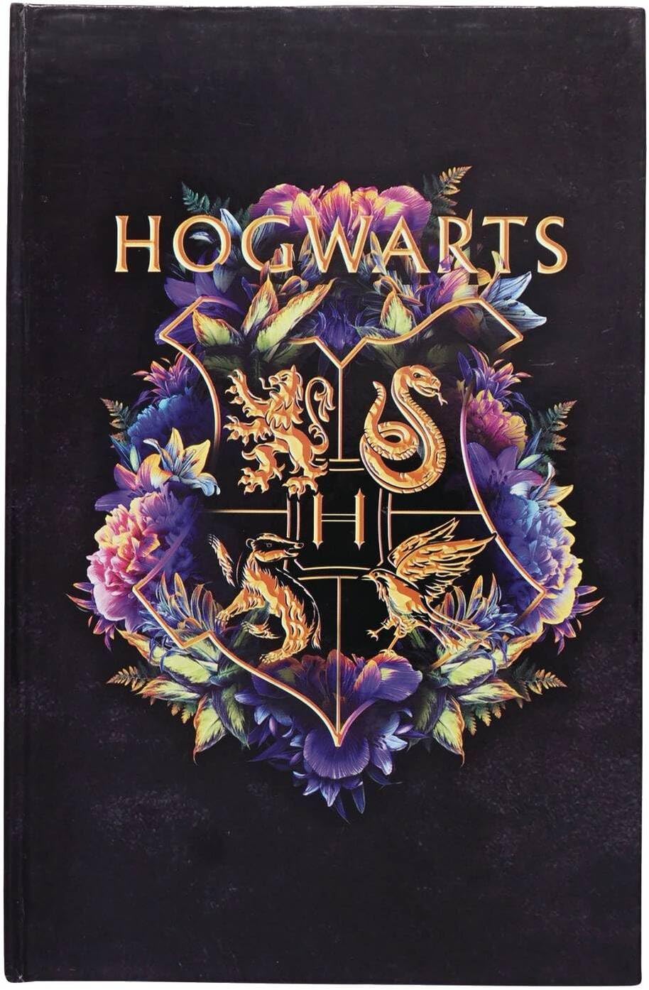 Harry Potter Hogwarts Journal with Wand Pen, Black