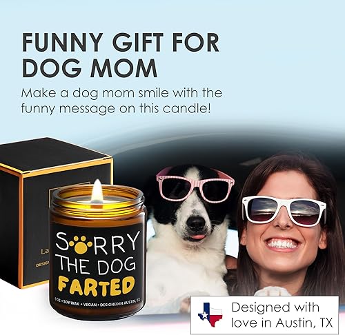 Miniatura 3 de Divertida vela de perro para mamá, regalos divertidos para mamá de perro para mujeres, regalos divertidos para papá, regalos de perros para amantes