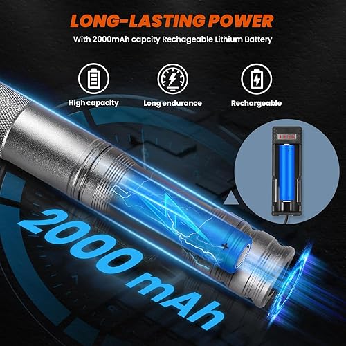 Miniatura 5 de HARDELL - Mini kit de herramientas rotativas inalámbricas de 4 V, bolígrafo de grabado con batería recargable, 20000 rpm, 52 accesorios para