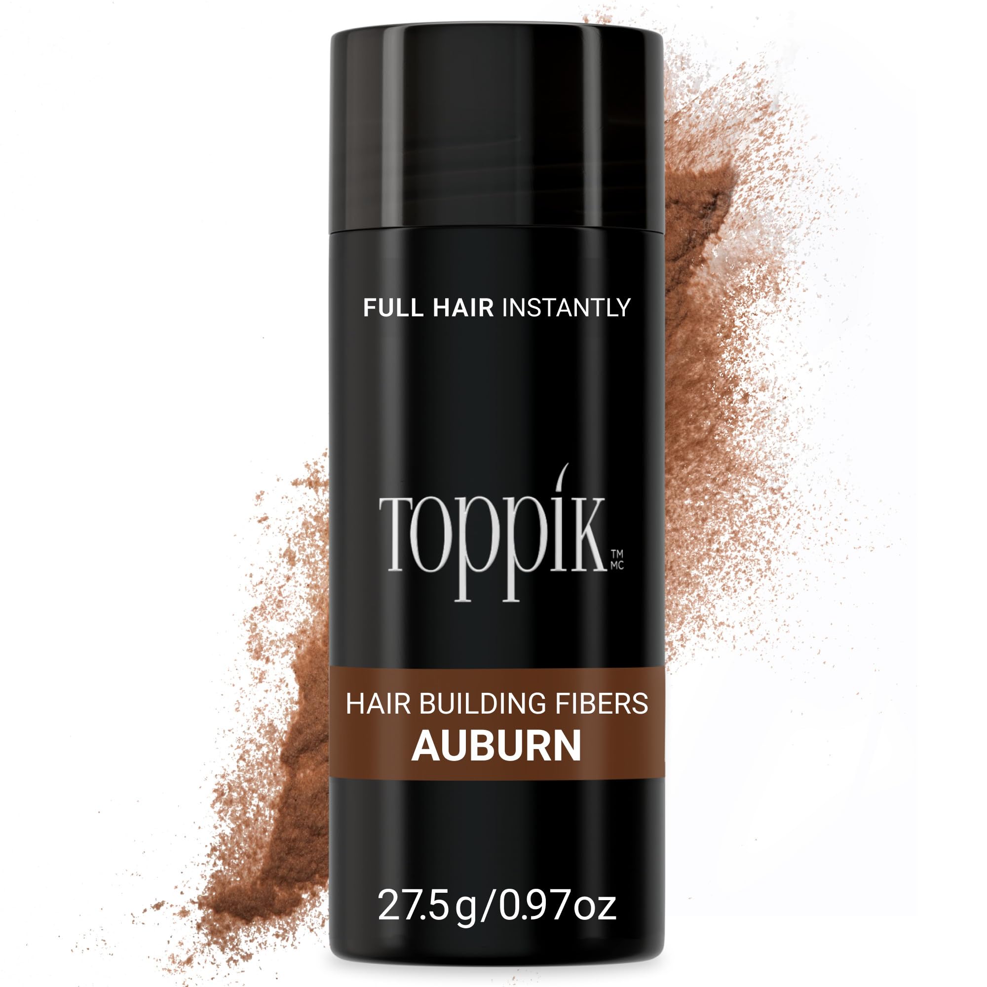 Toppik Fibre di cheratina per la costruzione dei capelli, Castano ramato (Auburn), 27.5 g
