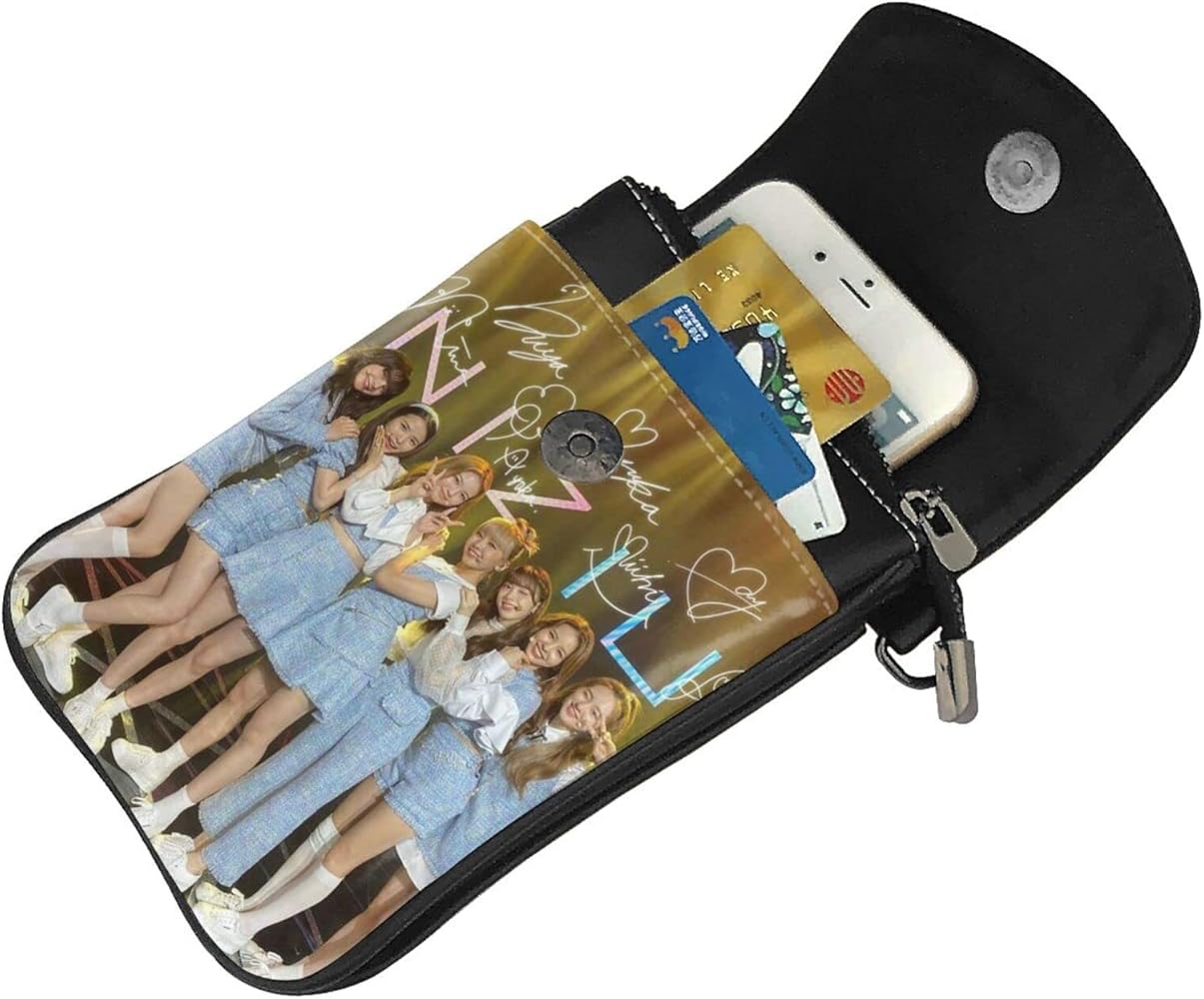 Amazon | [JMI] Niziu ニジューグッズ スマホポーチ本革 ショルダー