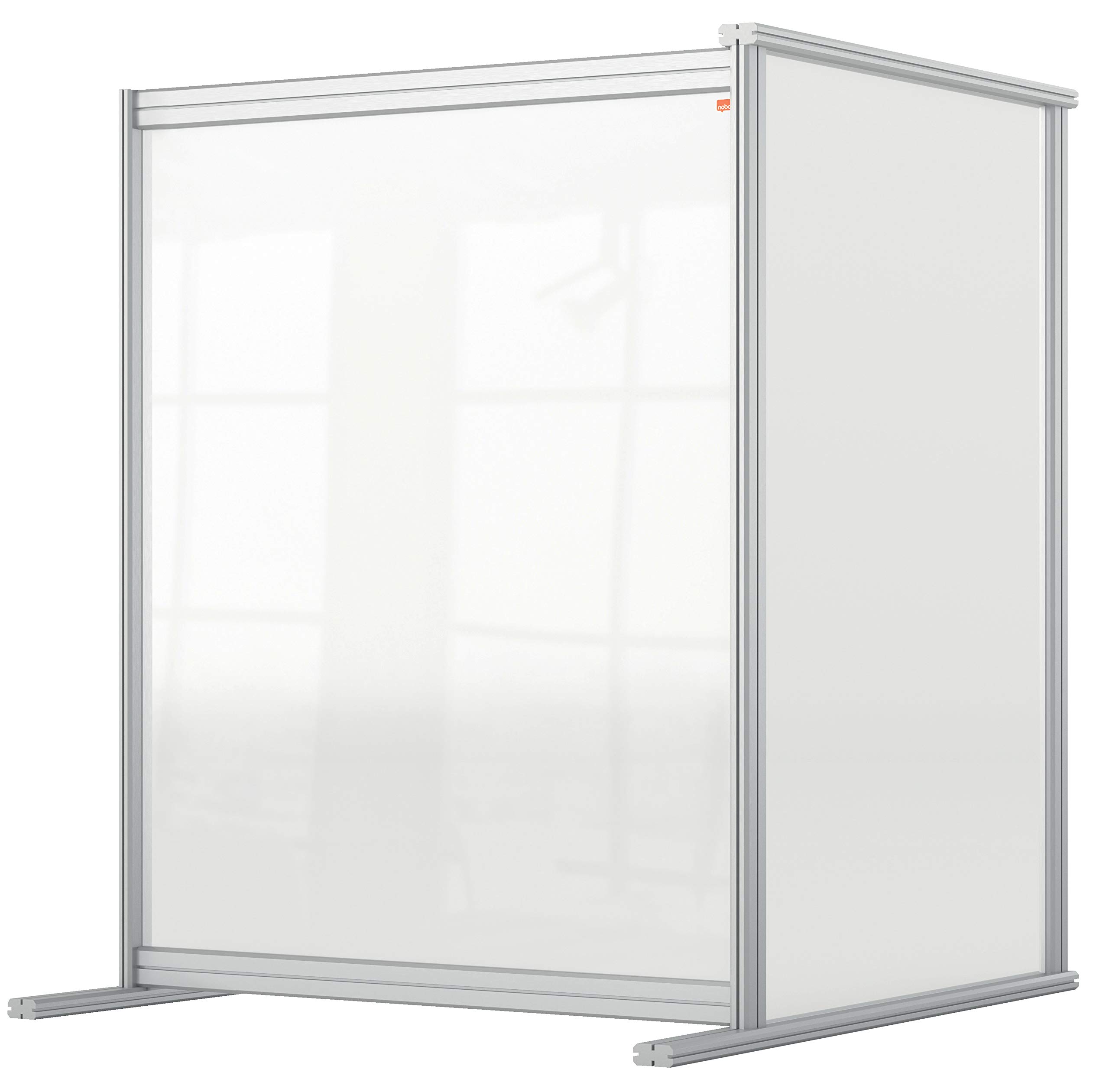 Nobo Premium Plus Desk Divider Extender 800x1000 Acrylic