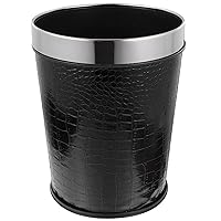 Vista 1 de Operitacx Cubo de basura retro para el hogar multiuso, sin tapa, cubo de basura para cocina, baño, dormitorio, oficina, versátil, capacidad de litros