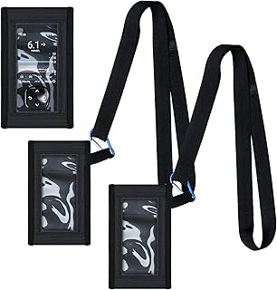 2 Pack Blood Glucose Meter Case with Lanyard Compatible with Dexcom G7 Glucose Monitor Pouch with Viewing Window for Diabetic Accessories Supplies (Black)
