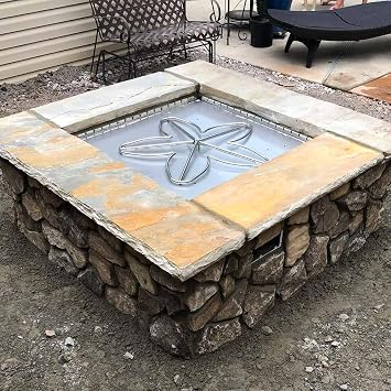 HPC Fire Penta Fire Pit Burner ( PENTA48-LP ) ، 48 بوصة ، الفولاذ المقاوم للصدأ ، غاز البروبان