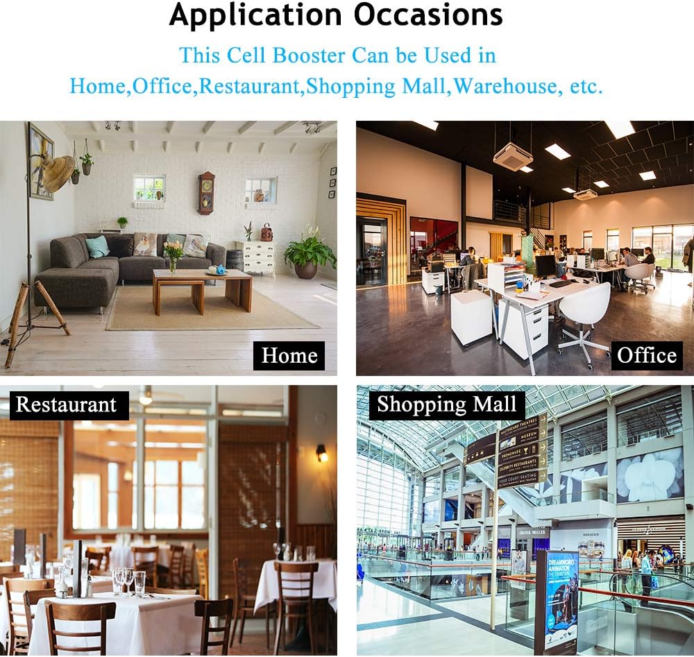 Prоduсt Dеаl 5G Cell Phone Signal Booster for Home Office Verizon AT&T Sprint Cricket Supports All Carriers Enhance 5G 4G LTE Data & 3G Voice Signal.