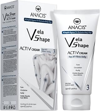 Cellulite Cream Active Body Target the Stomach, Thighs & Butt, Moisturizing Hudrating Cream with Powerful Natural and Active Ingredients. Anacis 5.07Oz