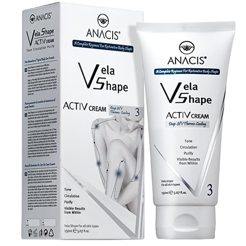 Crema de control de celulitis para el contorno del cuerpo activo reafirmante y tonificante. Anacis 5.07oz