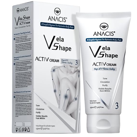 Cellulite Cream Active Body Target the Stomach, Thighs & Butt, Moisturizing Hudrating Cream with Powerful Natural and Active Ingredients. Anacis 5.07Oz