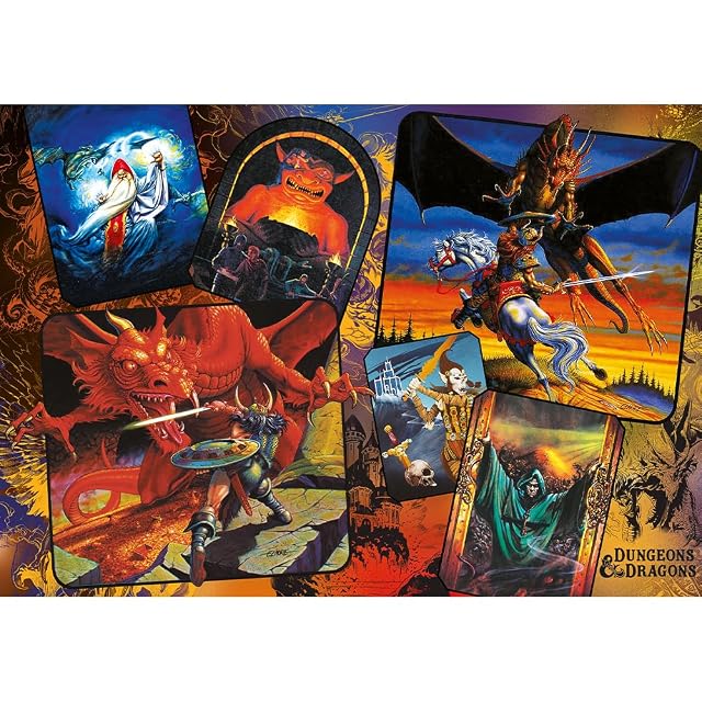 Foto 2 de 7 de Trefl - Orígenes Dungeons & Dragons - Puzzle 1000 Elementos