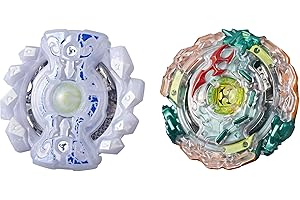 BEYBLADE Burst Turbo Slingshock Dual Pack Kerbeus K4, Blizzard-X Gianon G4