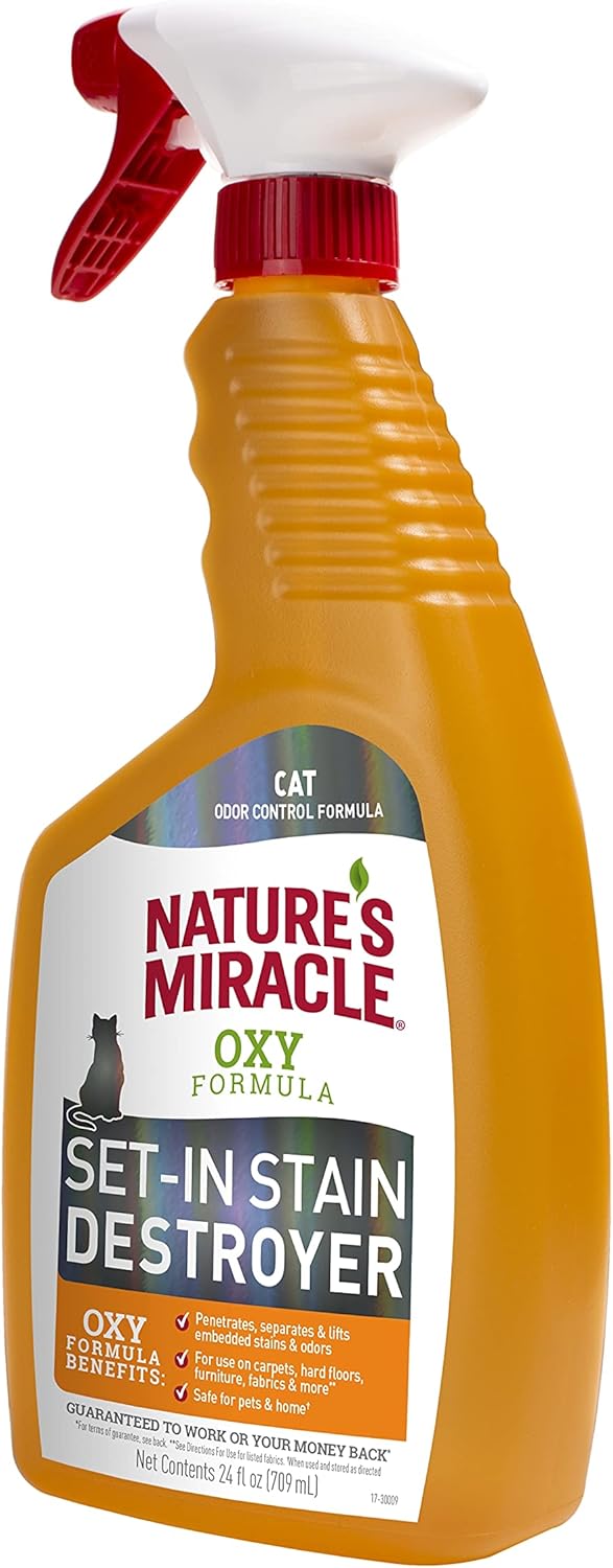 Nature's Miracle Oxy Formula Set-In Stain Destroyer, Orange Scent : Pet Supplies