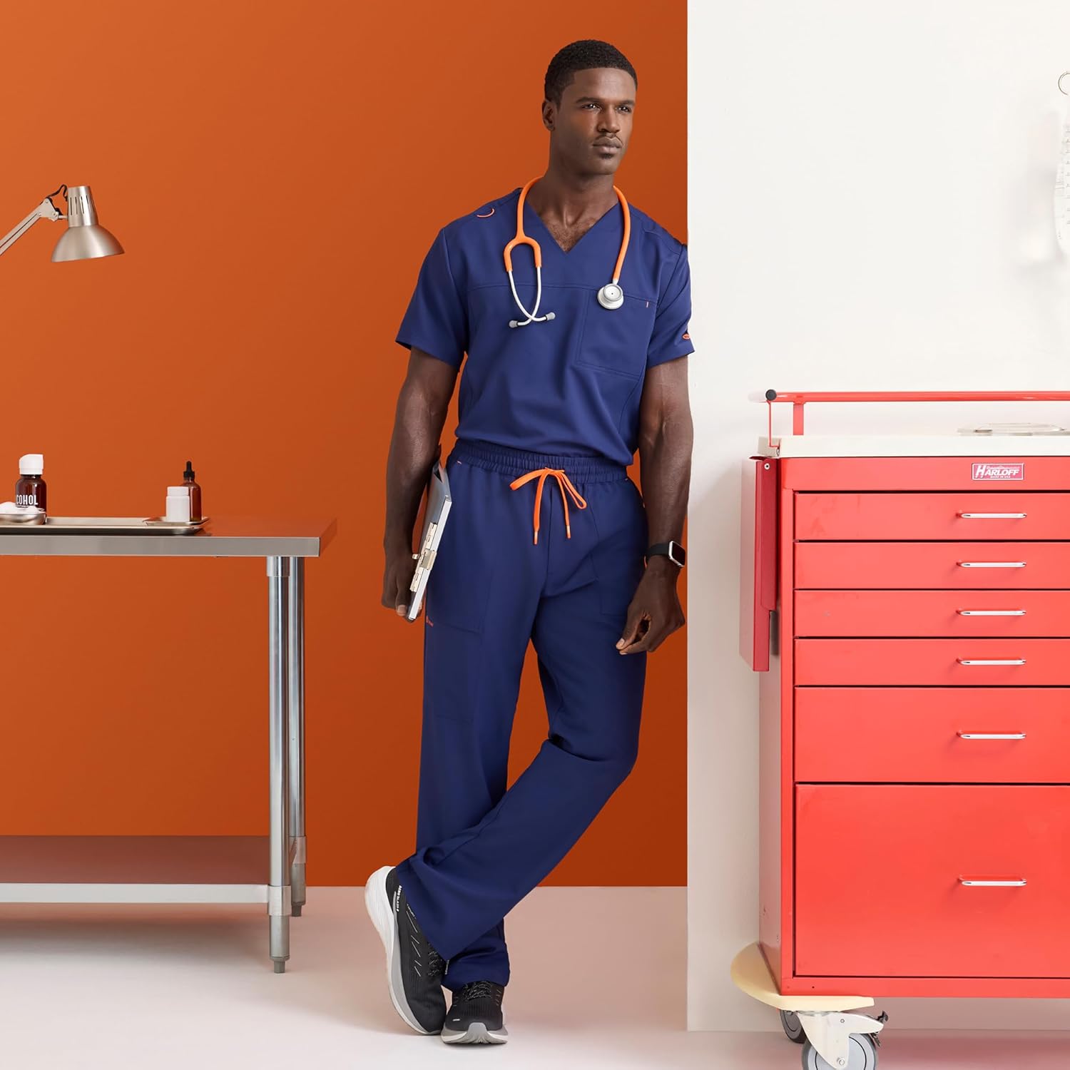 BARCO STRONG Terrence Scrub Top & Pant Set for Men – Up to 70°C Wash, Natural Stretch, Moisture Wicking, Quick-Shed - Image 6