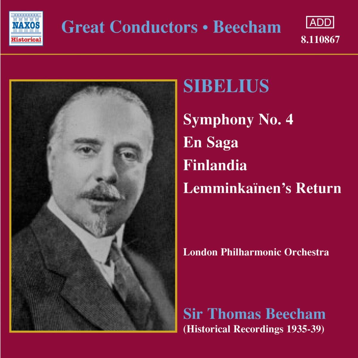 SIBELIUS: Symphony No. 4 / En Saga