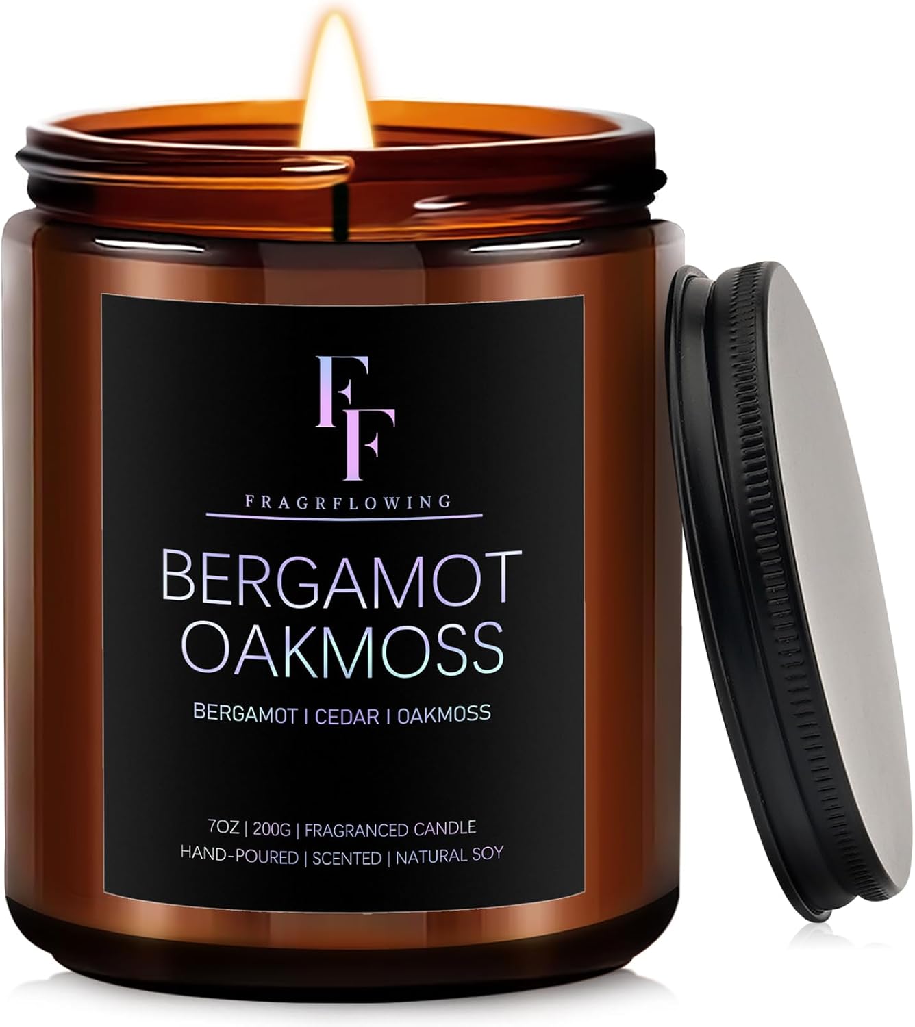 Scented Candles for Home Scented Aromatherapy Candles, 4 Pack 28 Oz Soy Wax Candle Gift Set Valentine's Day Gift for Women Men (Lavender/Vanilla//Sandalwood Rose/Moroccan Amber)