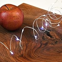 Vista 13 de Guirnalda de luces LED con energía solar actualizada, 8 modos, resistente al agua, IP65, iluminación intermitente, para interior y exterior, Blanco