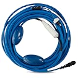 9995862-60ft Blue Cable Only Compatible with Dolphin Pool Robot Nautilus CC Plus [Non WiFi], M200, 9995862, Includes 2 Big Floats and Swivel for Tangle-Free Operation [2 Prongs]